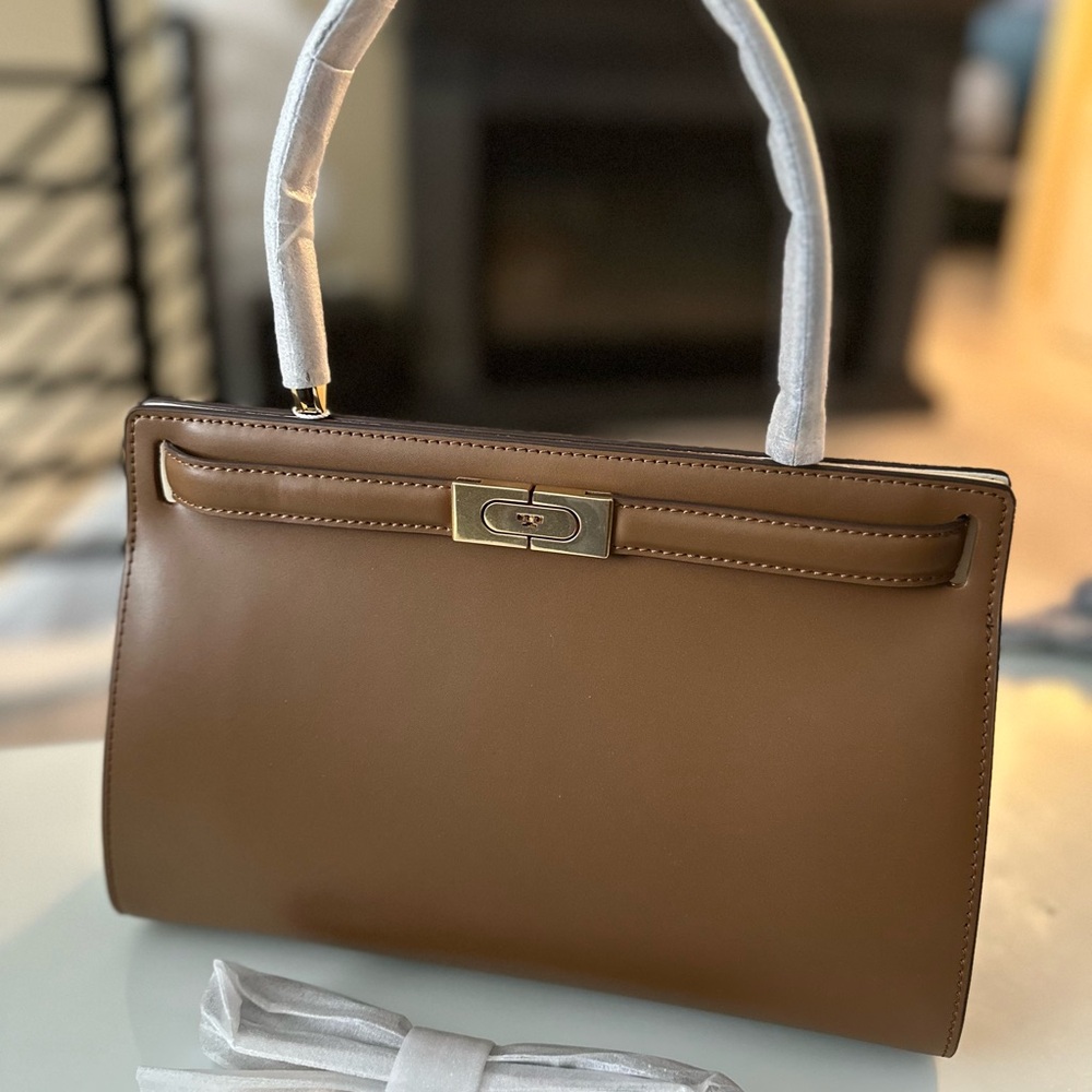 💥BRAND NEW💥 Tory Burch Lee Radziwill Petite Satchel - Picture 4 of 11
